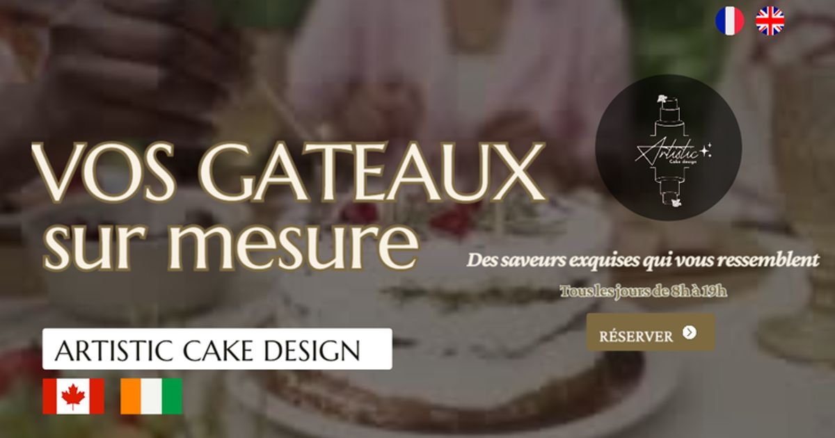 Artistic Cake Design — Logo